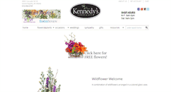 Desktop Screenshot of kennedyfloral.com